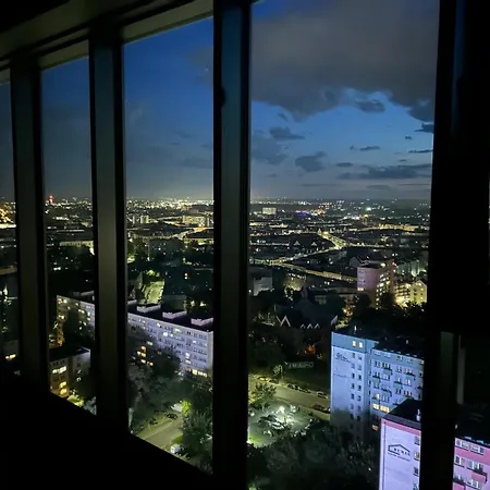 Lägenhet Hanza Tower Blue 19th Floor 2 *
